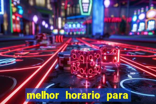 melhor horario para jogar fortune rabbit